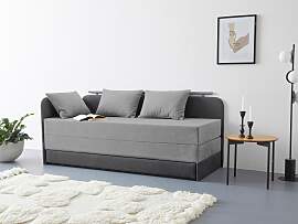 Polsterliege MAINTAL "Diana", grau
