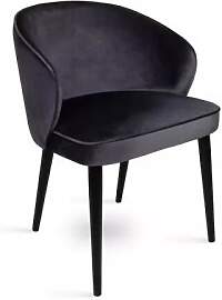 Polsterstuhl im Retro Look ROBI CLOSED