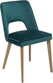 Polsterstuhl im Retro Look VINO Webstoff DIOSA -