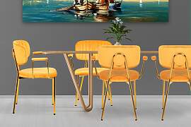 Polsterstuhl KAYOOM "Stuhl Giselle 225