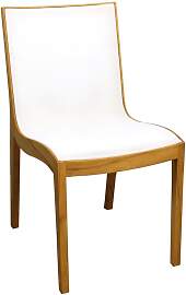 Polsterstuhl Louis mit Netzgewebe Buche hell