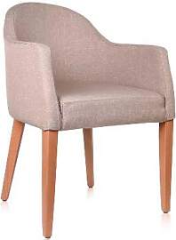 Polsterstuhl mit Armlehnen EDEN