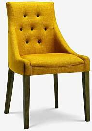 Polsterstuhl NINA - Rücken geknöpft