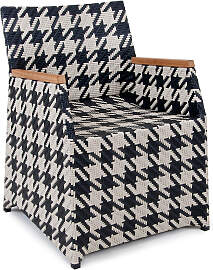 Polyrattan Gartenstuhl Verona Tangram
