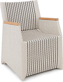 Polyrattan Gartenstuhl Verona Twain