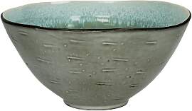 Pomax Schale aus Steinzeug türkis, rund - Pomax,