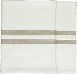 Pomax Tischläufer aus Baumwolle beige, 2er-Set,