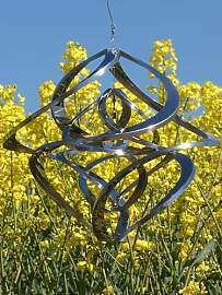 POMMERNTRAUM ®| Edelstahlwindspiel MIT 4 cm