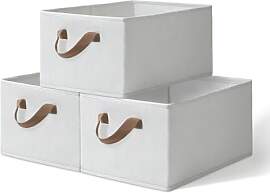 Pomodee 3er Set Aufbewahrungsbox aus Stoff