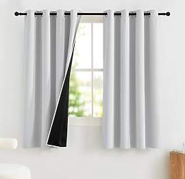 PONY DANCE Verdunklungsvorhänge Kurz Gardine