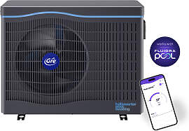 Pool-Wärmepumpe GRE "HPGIC75", schwarz, 