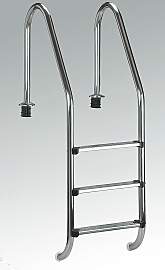 Poolleiter CLEAR POOL, silber (silberfarben),