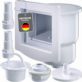 poolomio® Skimmer Pool Set | Einbauskimmer für