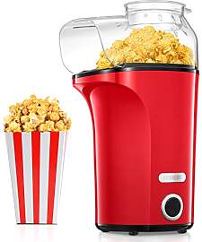 Popcornmaschine 1400W, 120g/4L Große Kapazität,
