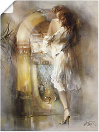 Poster ARTLAND "In der Zeit verloren",