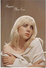 Poster REINDERS "Billie Eilish", beige