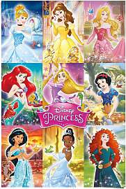 Poster REINDERS "Disney`s Prinzessinnen