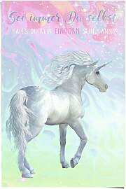 Poster REINDERS "Einhorn", bunt (farbe