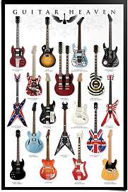 Poster REINDERS "Gitarren Sammlung",