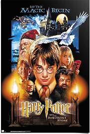 Poster REINDERS "Harry Potter", bunt