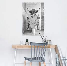 Poster REINDERS "Highlander Toilet",