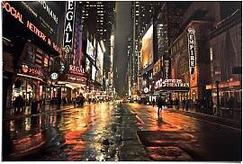 Poster REINDERS "Manhattan 42nd Street", 