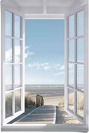 Poster REINDERS "Poster Fensterblick