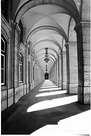 Poster REINDERS "Säulenportal Gebäude -