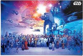 Poster REINDERS "Star Wars - universe",
