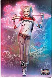 Poster REINDERS "Suicide Squad Harley