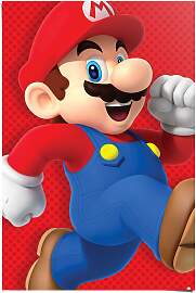 Poster REINDERS "Super Mario Nintendo",