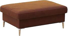 Pouf FLEXLUX "Fiore", braun (cognac),