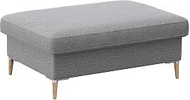 Pouf FLEXLUX "Fiore", grau (sophisto
