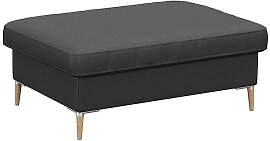 Pouf FLEXLUX "Fiore", schwarz (deep