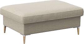 Pouf FLEXLUX "Fiore", weiß (sanftes