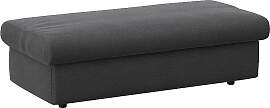 Pouf FLEXLUX "Lovane", grau (dervit