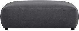 Pouf FLEXLUX "Lucera", grau (dervit