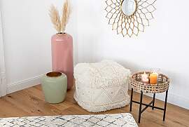 Pouf KAYOOM "Bohist 525 50cm x 50cm,