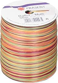 PRÄSENT C.E. Pattberg Raffia-Multicolour Bastband 