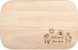 Praisent Frühstücksbrettchen aus Holz für