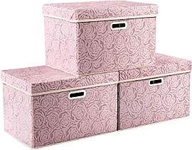 PRANDOM Aufbewahrungsbox mit Deckel