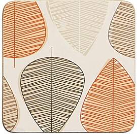 Premier Housewares Leaf Untersetzer, 4 Stück,