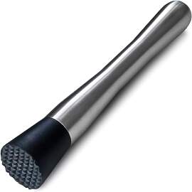 Premium Edelstahl Cocktail Stößel - Perfekt für 