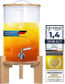 Premium Getränkespender mit Zapfhahn aus