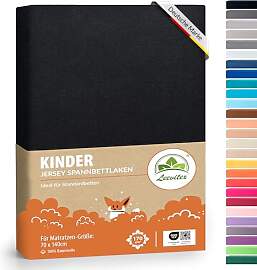 Premium Kinder Spannbettlaken leevitex® | 1er Set 
