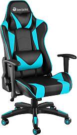 Premium Racing Bürostuhl Twink - schwarz/azur