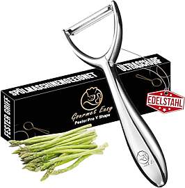 Premium Sparschäler aus Edelstahl für Obst & 