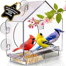 Premium Vogelfutterstation für draußen –
