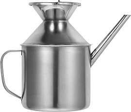 PRETYZOOM Edelstahl Ölbehälter 500Ml Mit Feinem