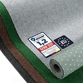 Primaflor Rasenteppich - COMFORT, Hell-Grau, 2,00m 
